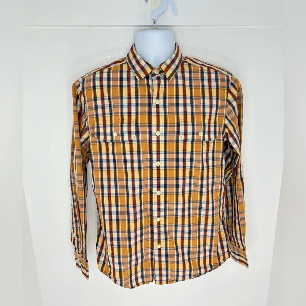 Pendleton Fairbanks Plaid Shirt Size Medium‎ Button Up 100% Cotton Preppy Office - Picture 2 of 12